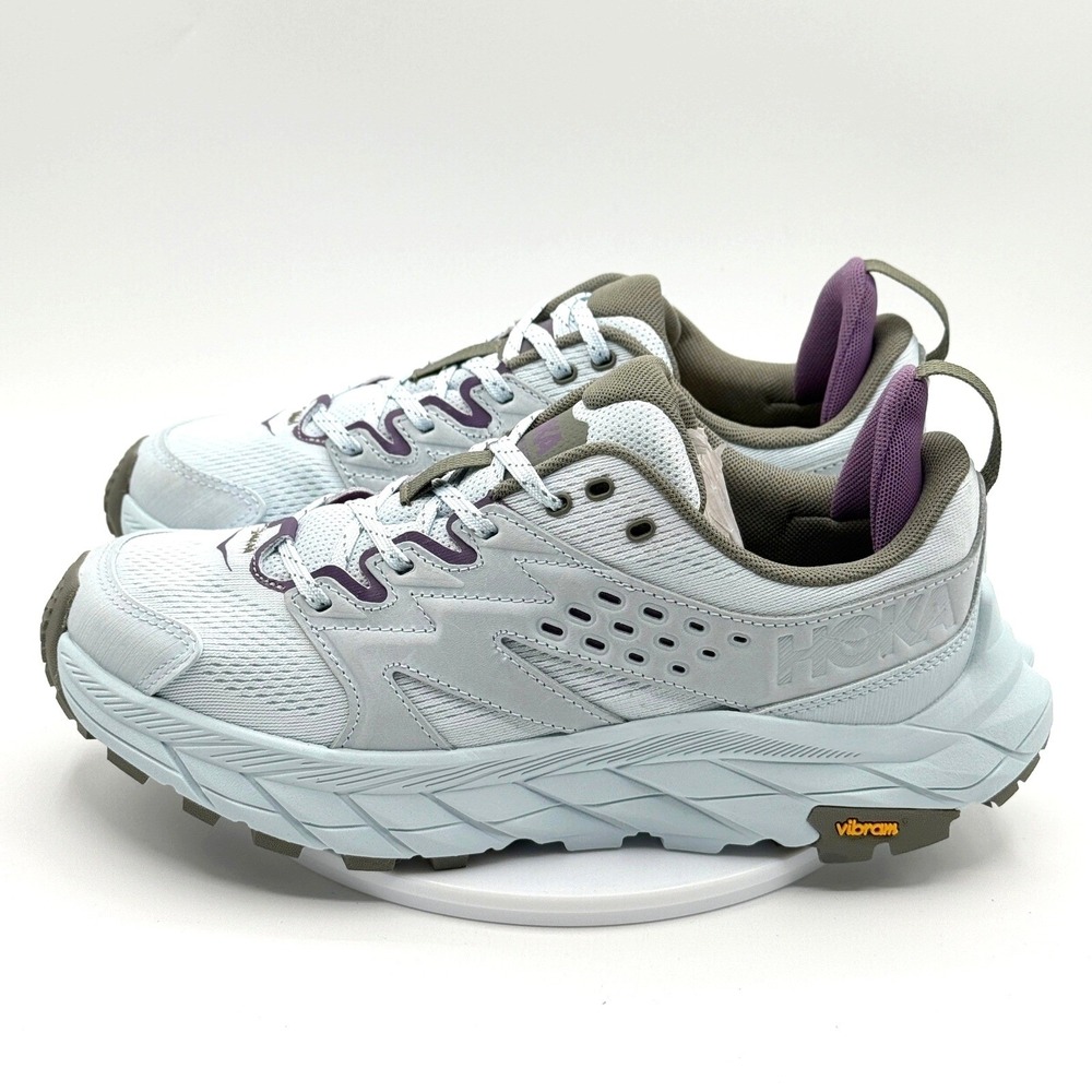 HOKA One One Anacapa Breeze Low Women Size 9.5 Hiking Illusion Slate 1127921-ISL